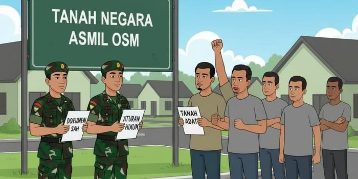 KLARIFIKASI KAPENDAM XV/PATTIMURA TERKAIT PEMBERITAAN STATUS LAHAN ASRAMA MILITER OSM