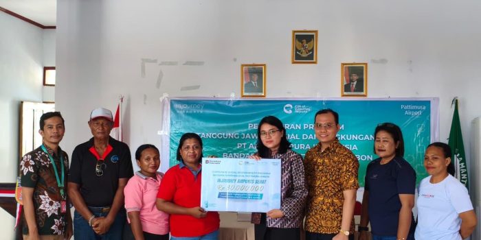 Bandar  Udara Internasional Pattimura Ambon Wujudkan Kepedulian Melalui Program Injourney Airport  Sehat Di Negeri Hatu