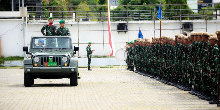 Kasdam Tutup Latsar Komcad Matra Darat Kodam XV/Pattimura TA. 2025