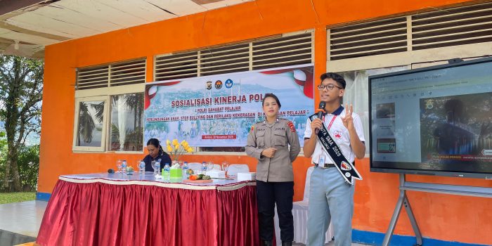 Polri Sahabat Pelajar” Hadir di SMK Negeri 6 Ambon: Bahas Perlindungan Anak, Stop Bullying dan Perilaku Kekerasan Hingga Etika Bermedia Sosial