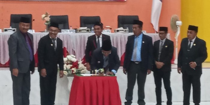 Meski Penurunan Tranfer Pusat Ke Daerah, Bupati SBB Optimis Legislatif dan Eksekutif Tetap Rumuskan Kebijakan & Program Pembangunan