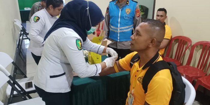 244 Peserta Seleksi SIP Polda Maluku Jalani Pemeriksaan Kesehatan
