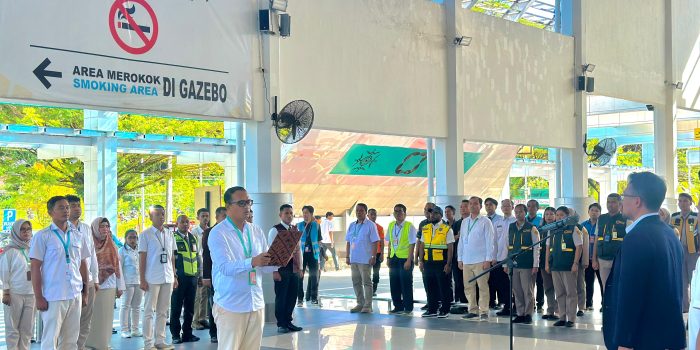 Bandara Internasional Pattimura Ambon Operasikan Posko Nataru 2025/2026.