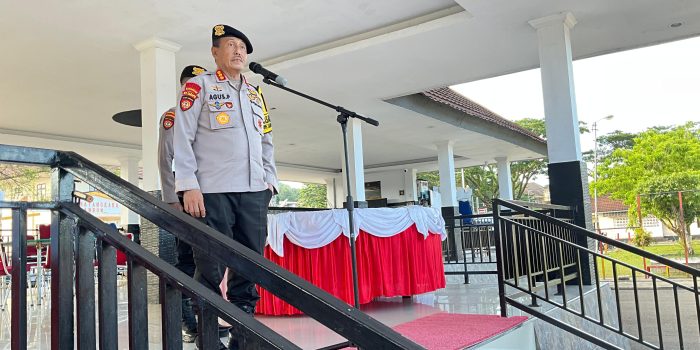 Apel Perdana Operasi Lilin Salawaku 2025, Dir Samapta Polda Maluku Tekankan Pelayanan Humanis Kepada Masyarakat