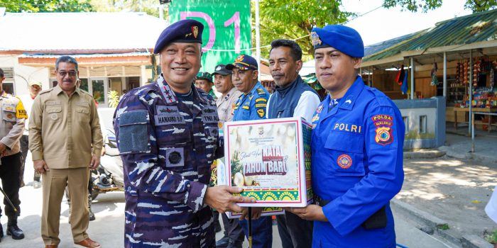 DANKODAERAL IX BERSAMA FORKOPIMDA LAKSANAKAN MONITORING KESIAPAN PENGAMANAN NATARU TAHUN 2025 DI MALUKU*