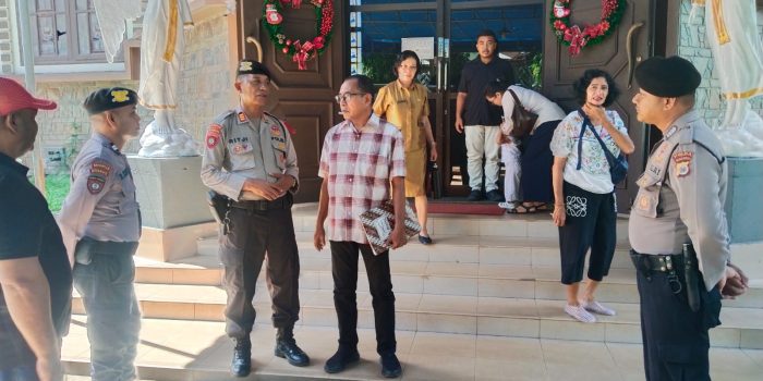 Patroli Preventif Ops Lilin Salawaku 2025, Polisi Pastikan Gereja di Ambon Aman Jelang Natal dan Tahun Baru