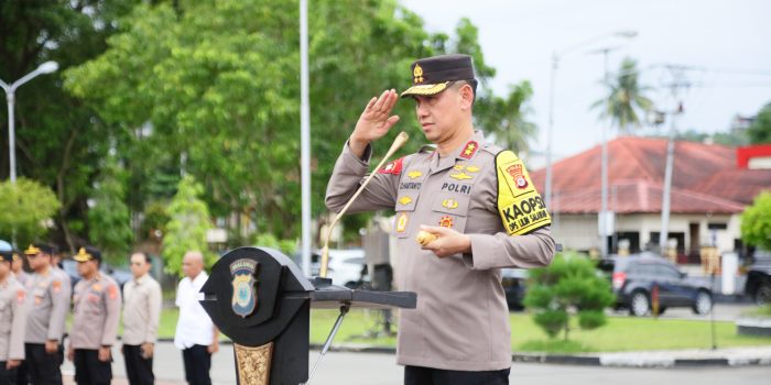 Kapolda Maluku Pimpin Apel Siaga I, Pastikan Keamanan Ambon Tetap Kondusif Jelang Tahun Baru