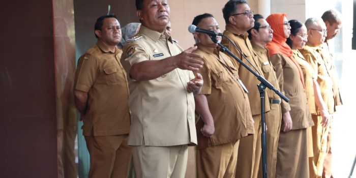Wagub Maluku Pimpin Apel Perdana 2026, Tekankan Pentingnya Kerja Berbasis Sistem dan Disiplin ASN*