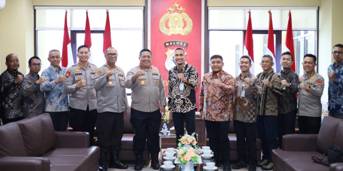 Polda Maluku Audiens dengan Pertamina Papua – Maluku Perkuat Sinergi Pengamanan Objek Vital Nasional