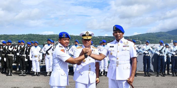 Komandan Kodaeral IX Pimpin Upacara Serah Terima Jabatan Komandan POM Kodaeral IX  Ambon – beritasumbernews