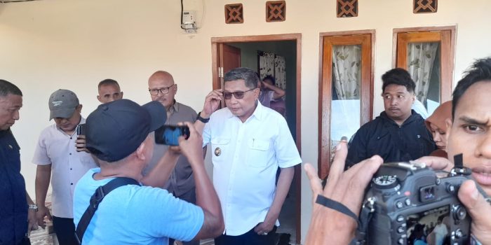 Wali Kota Ambon dan Gubernur Maluku Tinjau Rumah Warga Hunuth Pascakonflik, Pembangunan Rampung