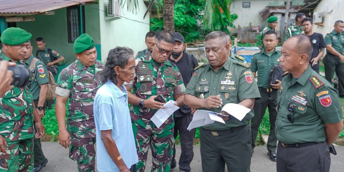 ​Amankan Aset Negara, Kodam XV/Pattimura Hentikan Pembangunan Ilegal di Asmil Bentas