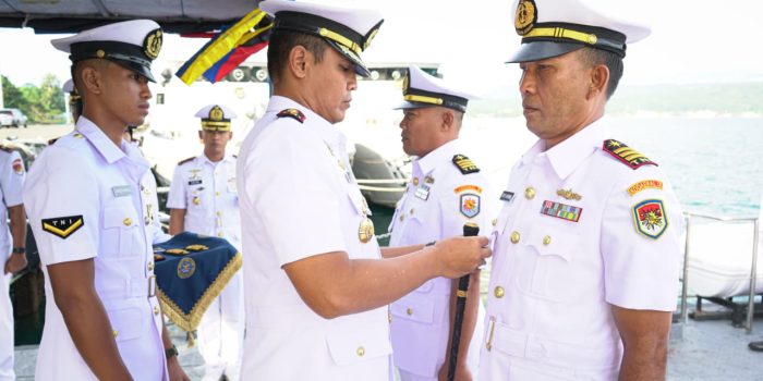 Komandan Satrol Kodaeral IX Pimpin Sertijab Komandan KAL Panana III-9-13