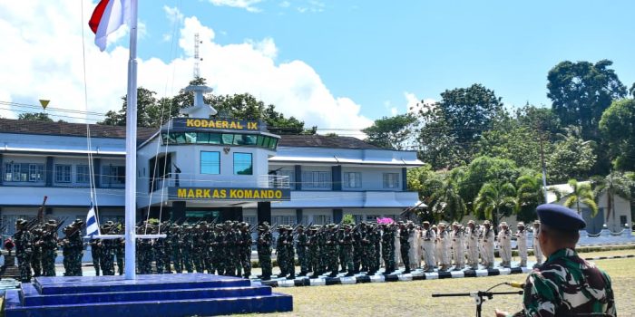 Pelihara Pengetahuan, Keterampilan, Kemampuan dan Kedisiplinan Prajurit, Kodaeral lX Gelar Minggu Militer