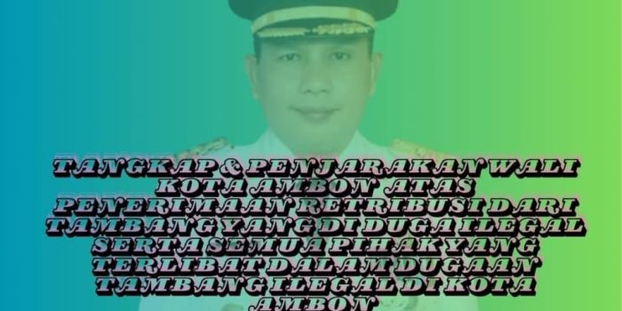 Dianggap Provokatif, dan Menyudutkan Walikota, Korlap Seruan Aksi akan di LP kan