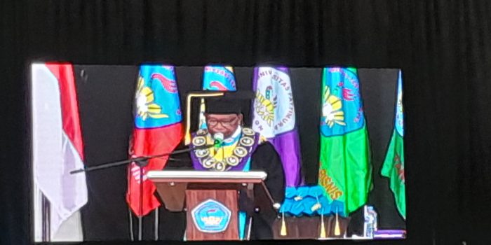 Rektor Unpatti Tegaskan Wisudah Perdana Universitas Pattimura Ambon Transformasi Digital dan Target Kampus Kelas Dunia