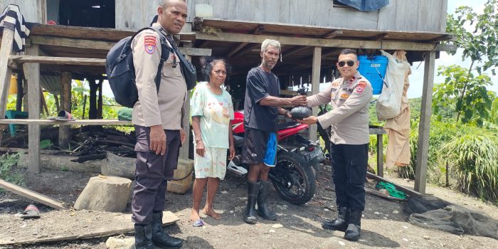 Polri Perkuat Ketahanan Pangan Nasional dari Desa: Polsek Nirunmas Siapkan Lahan Jagung Hibrida di Kepulauan Tanimbar