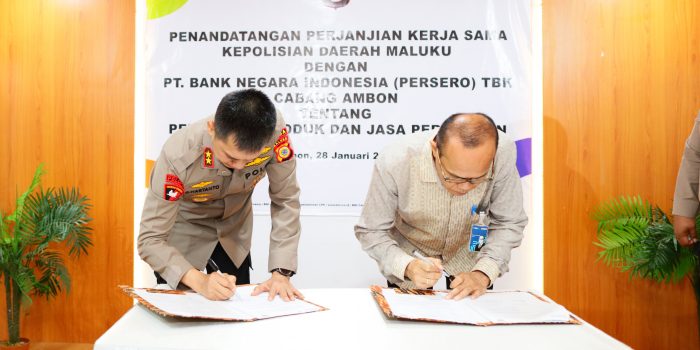 Reformasi Tata Kelola Polri Diperkuat, Polda Maluku Gandeng BNI Bangun Sistem Keuangan Modern