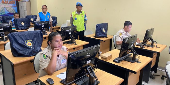 Seleksi PKP 2026, Dua ASN Polda Maluku Jalani Tes CAT Psikologi