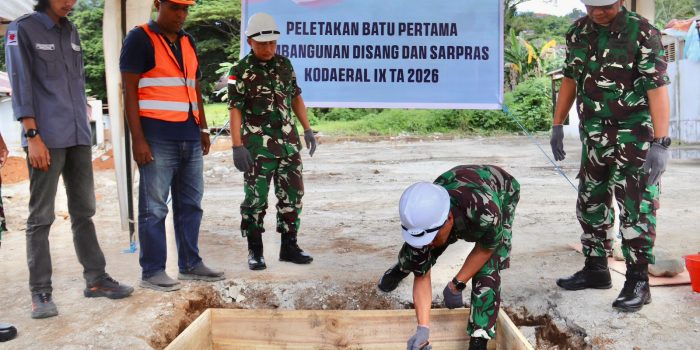 Jelang Sertijab, Pangdam XV/Pattimura Kunjungi Komandan Kodaeral lX