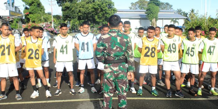 Jaring Prajurit Tangguh,Panda Kodaeral lX Tes Kesamaptaan Jasmani Ratusan Caba dan Cata TNI AL Gelombang II TA 2026