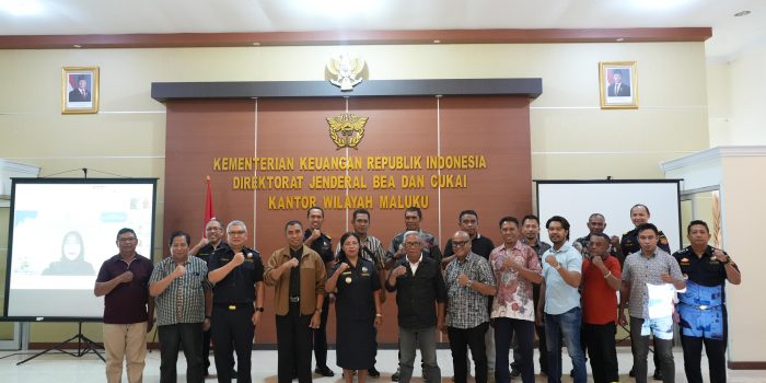 Kanwil DJBC Maluku Perkuat Sinergi Dengan Perusahaan Jasa Titipan dalam Pengawasan Rokok Ilegal dan Penguatan Budaya Integritas