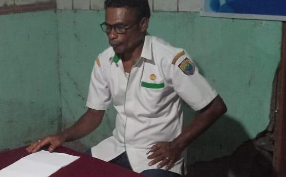 Kades Watui Jacobus Lesiela Bantah Tuduhan Pemalsuan Tanda Tangan dan Penyalahgunaan Dana Desa