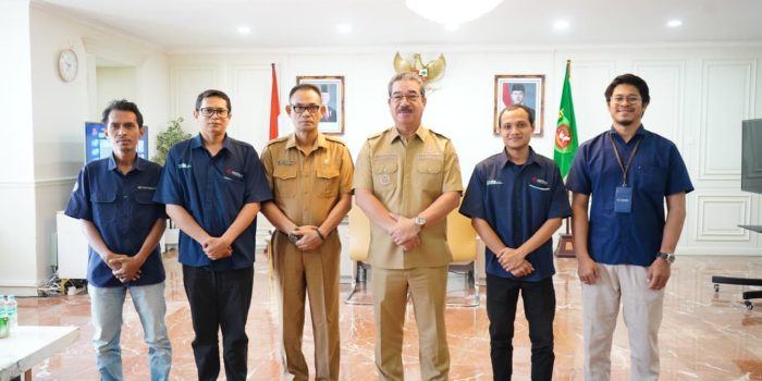 Kadis Kominfo dampingi Gubernur terima Audiensi Perwakilan Kantor Berita ANTARA Maluku