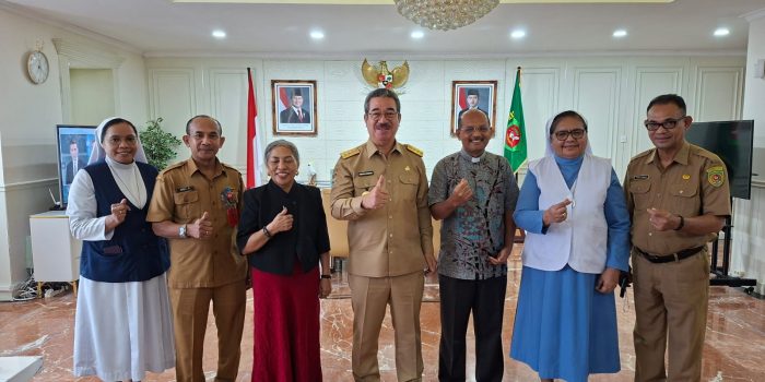 Panitia Yubelium 100 Tahun TMM Temui Gubernur Maluku, Perayaan Akan Hadirkan Dubes Vatikan dan Sejumlah Uskup