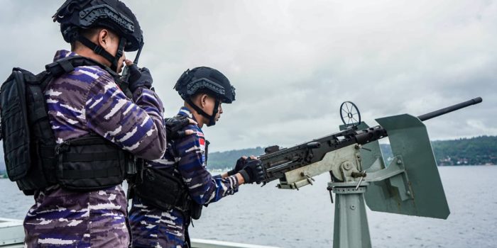 Drill Tempur di KRI Dorang-874, Uji Kesiapsiagaan Prajurit Satrol Kodaeral IX Awaki Alutsista