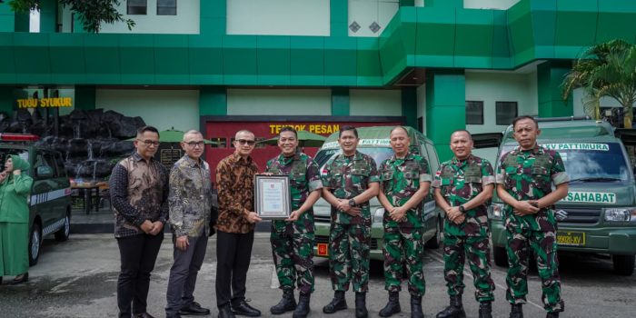 Sinergi PT Mattoari Cipta Pesona dan Kodam XV/Pattimura, Serahkan 4 Unit Kendaraan serta Alkap untuk Optimalkan Pelayanan Masyarakat
