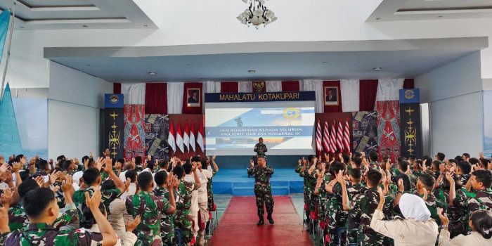 Tingkatkan Kedisiplinan dan Netralitas, Kodaeral IX Gelar Jam Komandan