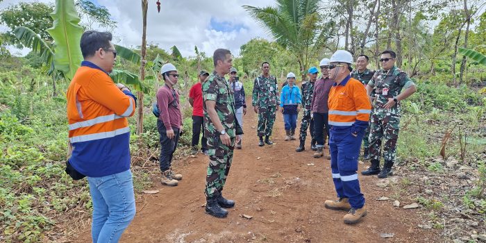 Helipad Siap Dibangun, TNI dan KJPP Kebut Persiapan Shelter Blok Masela di Lermatang