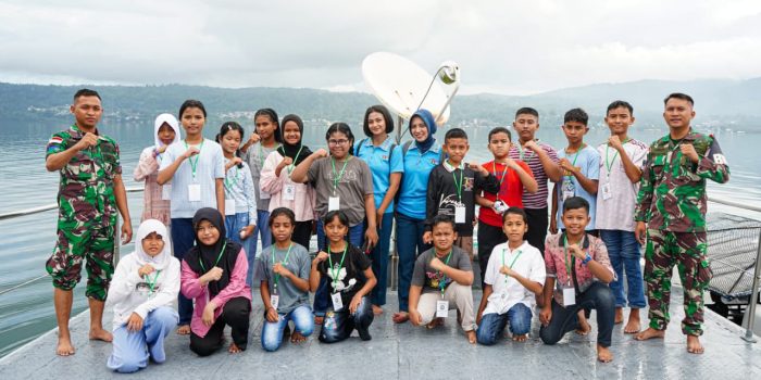English Holiday Camp Ambon YHT, Serunya Liburan Sembari Belajar di Kapal Perang TNl AL
