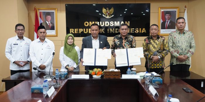 Wujudkan Pelayanan Prima, Pemkot Ambon dan Ombudsman RI Tandatangani Nota Kesepakatan