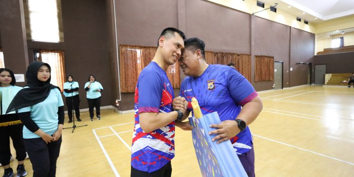 Farewell Bulu Tangkis, Kapolda Maluku: Kebersamaan dan Sportivitas Menjadi Fondasi Soliditas Polri Presisi