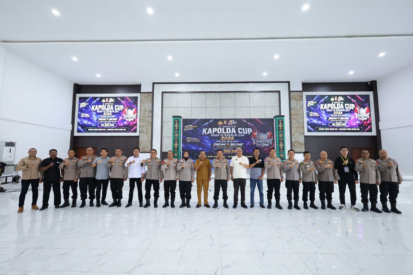 Dari 80 Tim Terseleksi, Polda Maluku Gelar Kapolda Cup Road to Kapolri Cup 2026, Wakapolda: Cetak Talenta Digital Berprestasi dan Berintegritas