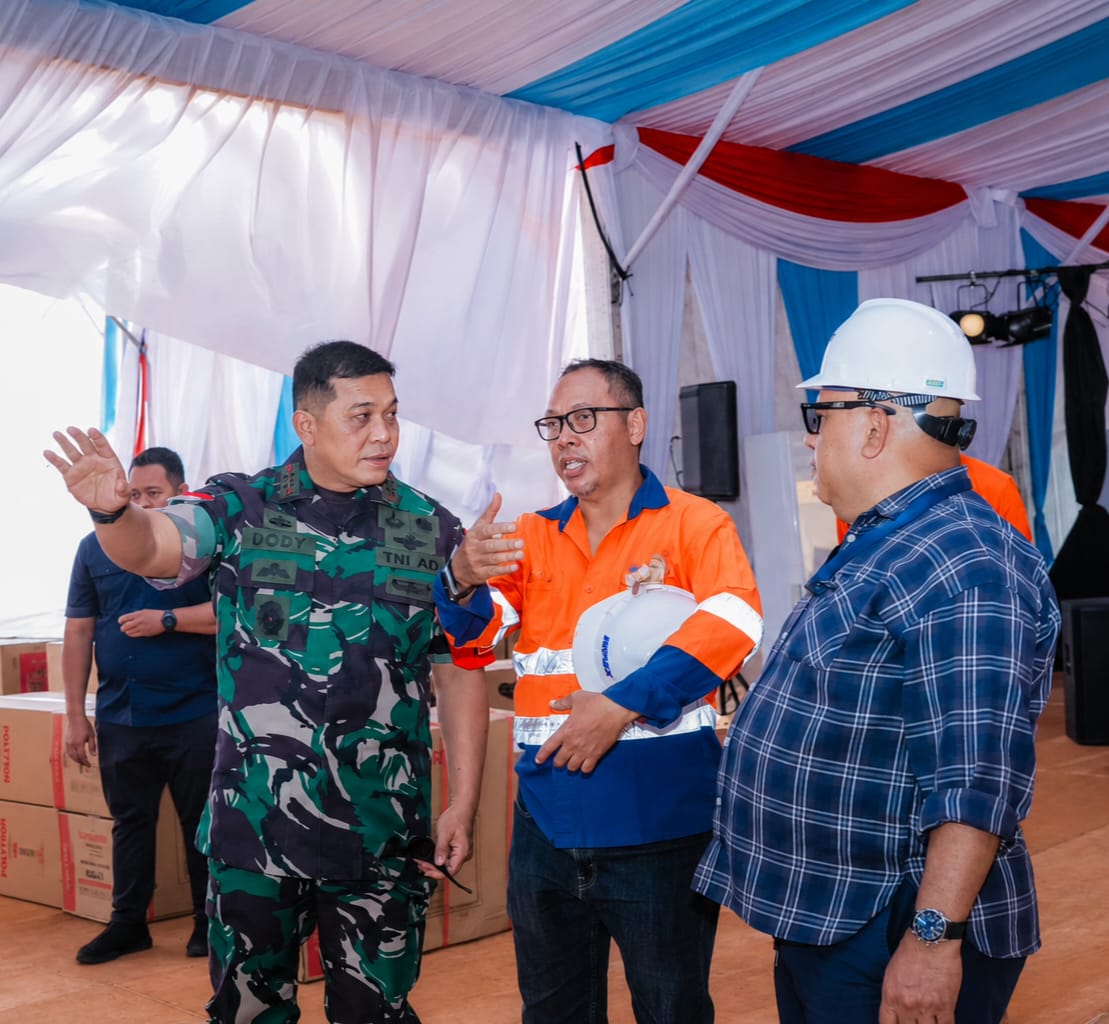 Apresiasi untuk Pangdam XV/Pattimura, Bangun Helipad di Tanimbar Dukung Groundbreaking Blok Masela