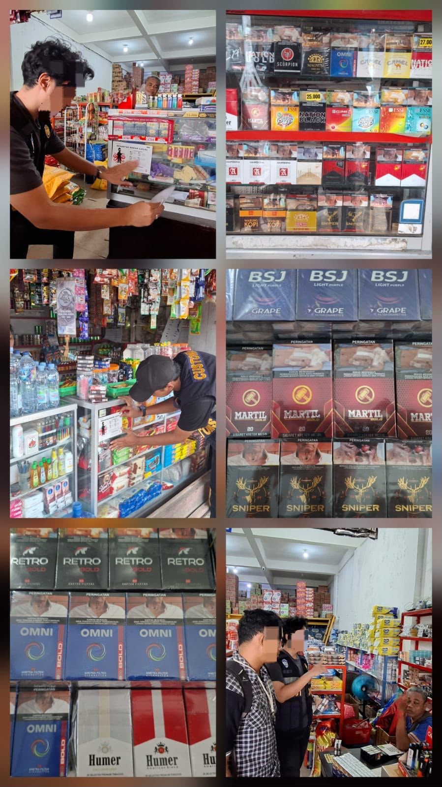 Bea Cukai Maluku Gagalkan Peredaran 156 Ribu Batang Rokok Ilegal Selama Operasi ASAP 2026