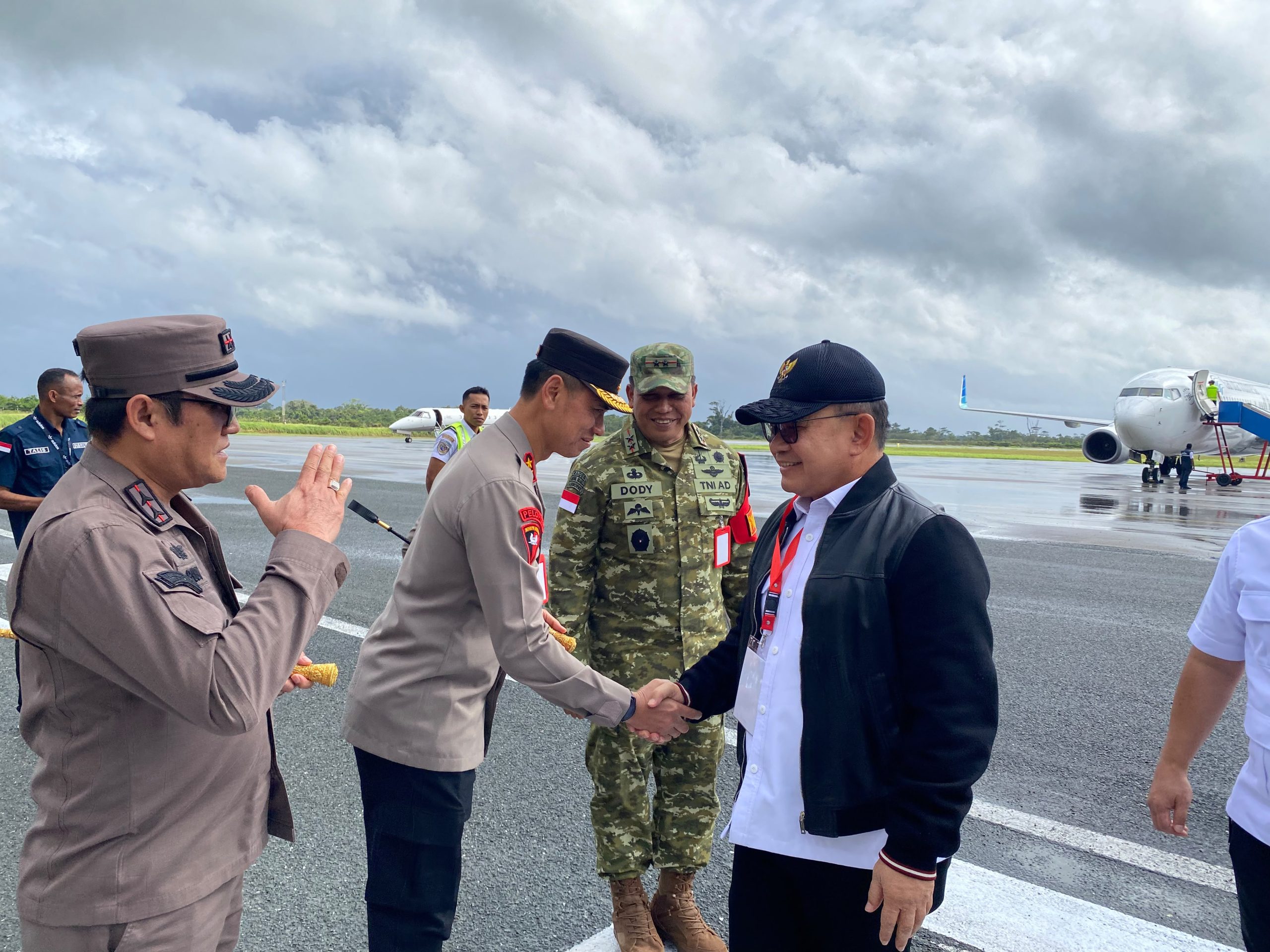 Groundbreaking PSN LNG Abadi Masela Dimulai, Kapolda Maluku Pastikan Pengamanan Menteri hingga Investor Berjalan Maksimal
