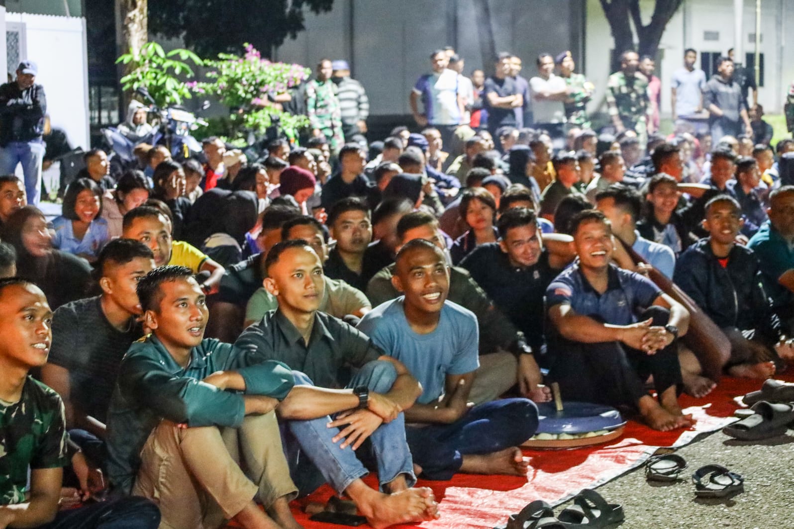 Dramatis Hingga Extra Time, Prajurit Kodaeral IX Nobar Babak Final Piala Dunia 2026