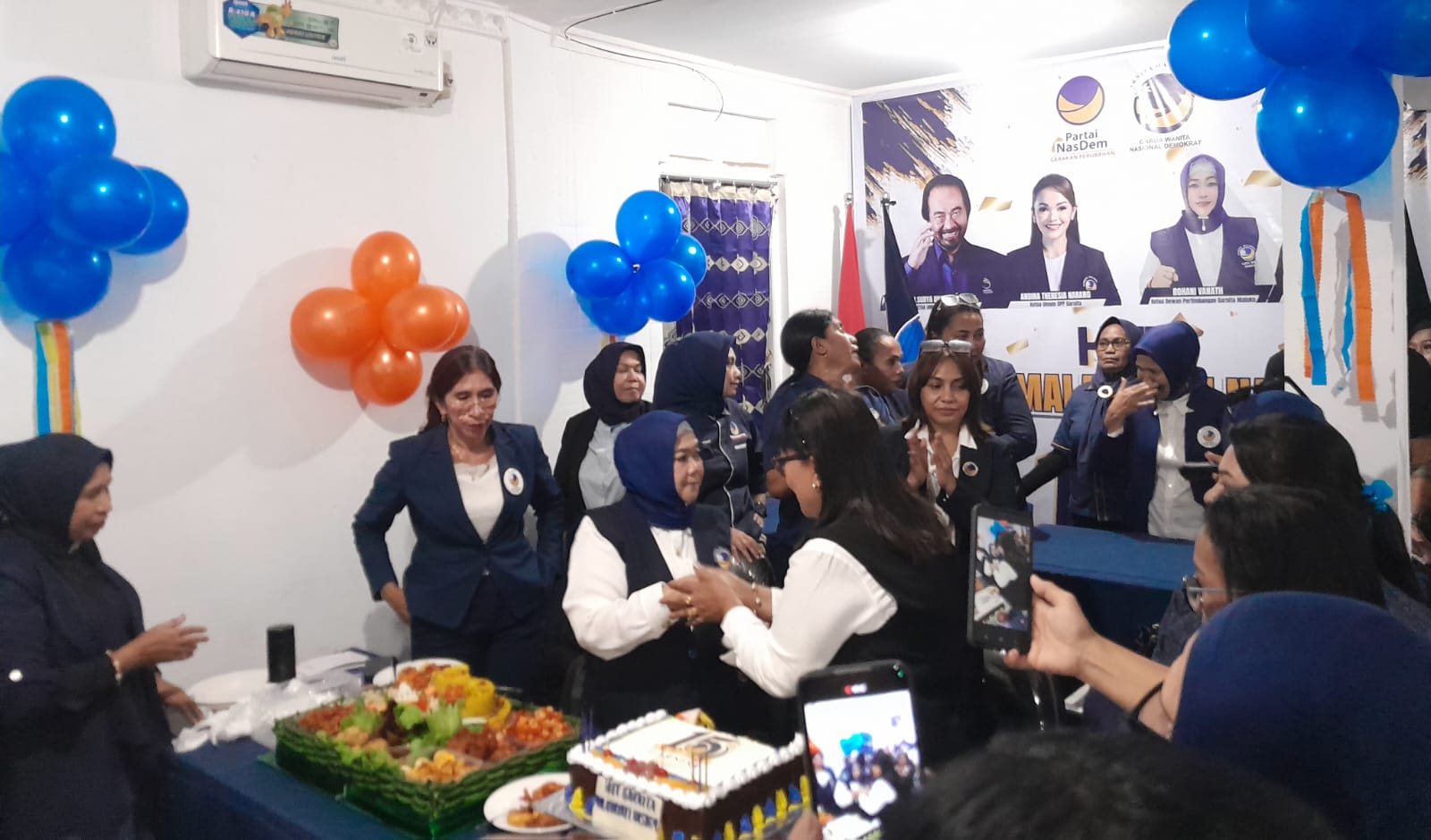 Dirgahayu ke-15 Partai NasDem, Kader di Ambon Tegaskan Komitmen Restorasi