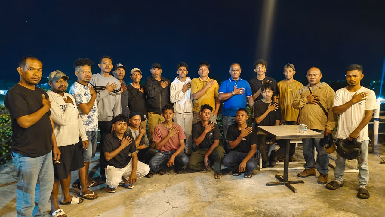 PEMUDA OHOI FIDITAN SATUKAN KOMITMEN JAGA KAMTIBMAS, WUJUDKAN MALUKU YANG AMAN DAN DAMAI MELALUI KOLABORASI MASYARAKAT