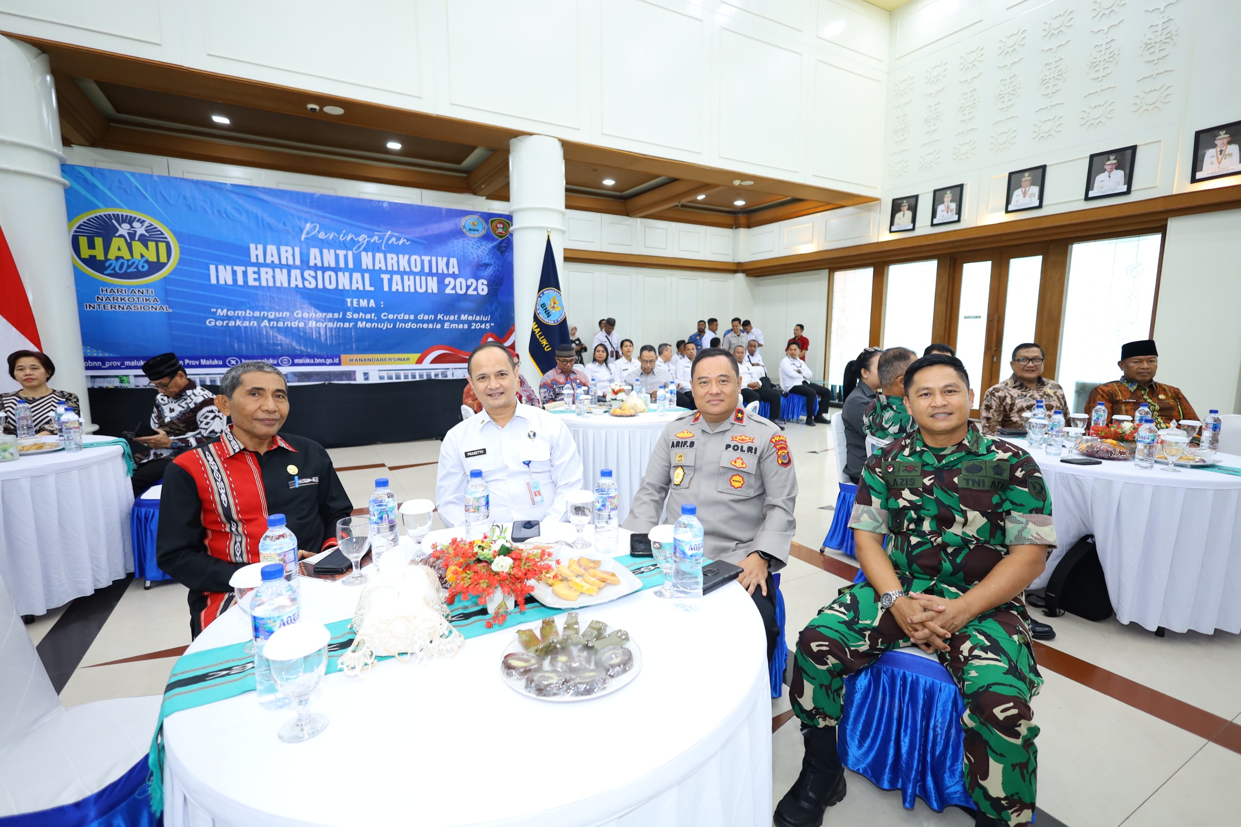 HANI 2026 Jadi Momentum Perkuat Perang Melawan Narkoba, Wakapolda Maluku Ajak Semua Elemen Bersinergi