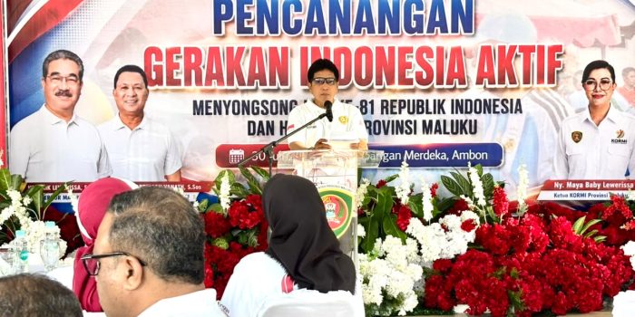 Pemprov Maluku Canangkan Lomba dan Gerakan Indonesia Aktif, Ajak Masyarakat Semarakkan HUT ke-81 RI dan Provinsi Maluku