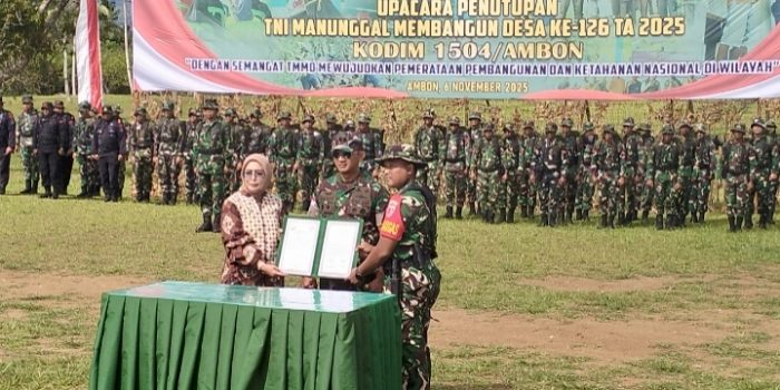 Wakil Wali Kota Ambon, Ely Toisutta, Menyampaikan Apresiasi Mendalam Kepada TNI 
