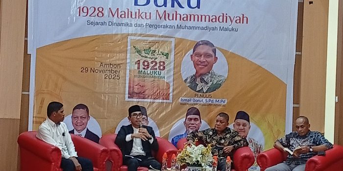 Peluncuran Buku “1928 Maluku Muhammadiyah: Sejarah Dinamika dan Pergerakan Muhammadiyah di Maluku” karya Ismail Borut, S.Pd.M.Pd.
