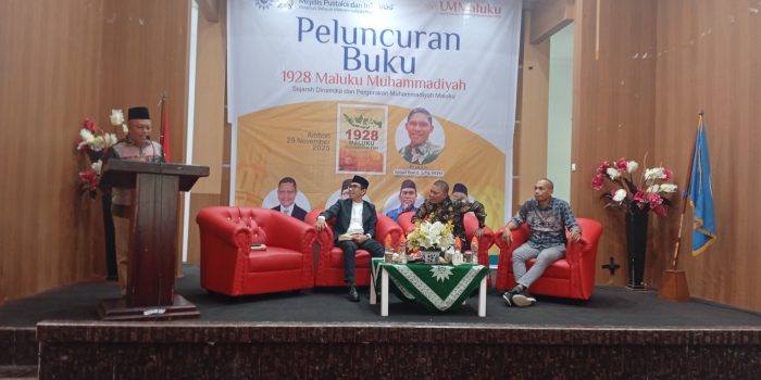 Gubernur Maluku Hadiri Acara Peluncuran dan Bedah Buku Sejarah Muhammadiyah Maluku