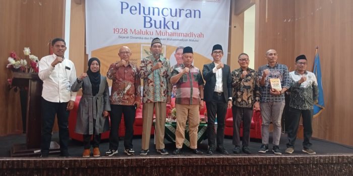 Launching Buku 1928 Maluku Muhammadiyah.Karya Ismail Borut, S.Pd.M.Pd